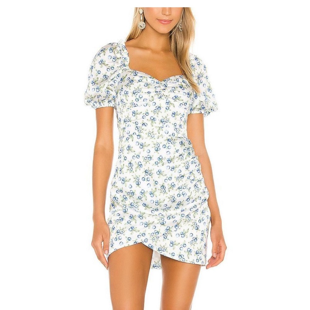 Floral Puff Sleeve Dress